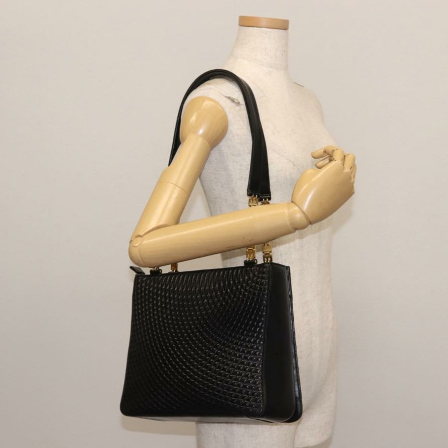 【日本直送】BALLY 肩背包 皮革 黑色 金色 正品 BA6042-22