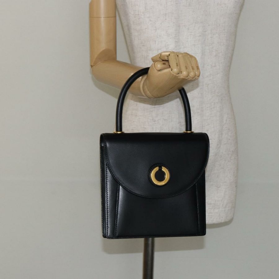 【日本直送】BALLY 手提包 皮革 黑色 金色 正品 BA5596-21