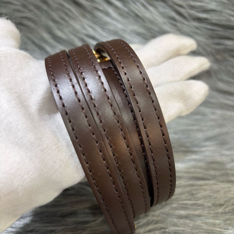 LV N55213 EVA 咖啡棋盤格紋 金牌 金鍊 肩背包 斜背包 晚宴包 腋下包 麻將包 手提包-29
