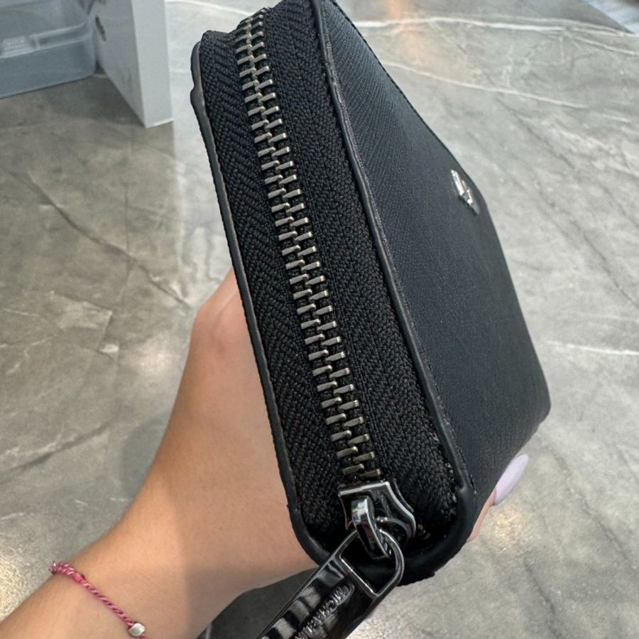 {✨全新品~}MK銀字logo經典防刮長夾-2