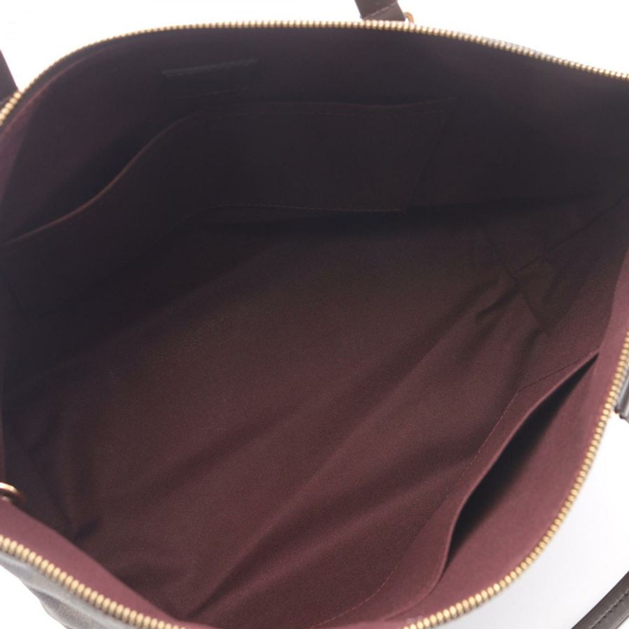Louis Vuitton Iena MM 手提包,Damier 飾面塗層帆布和皮革,棕色,女款,N41013-2