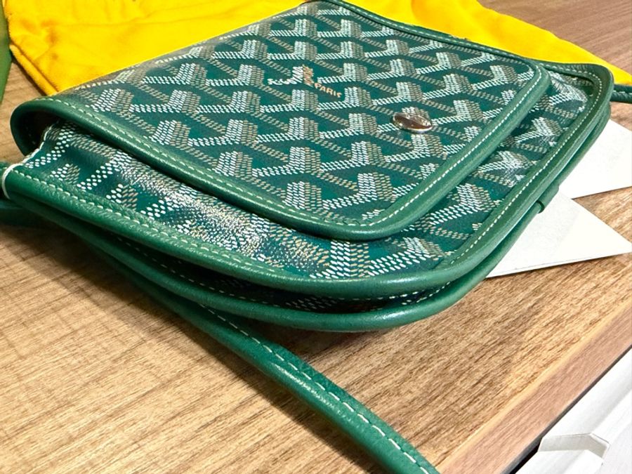 Goyard 信封包—綠色-3