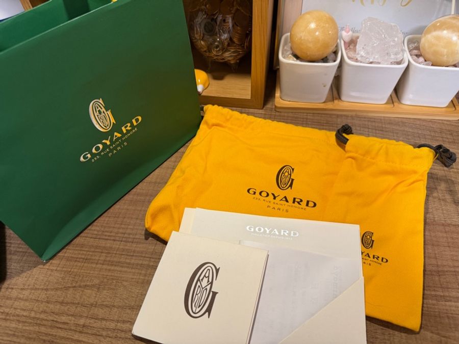 Goyard 信封包—綠色-5