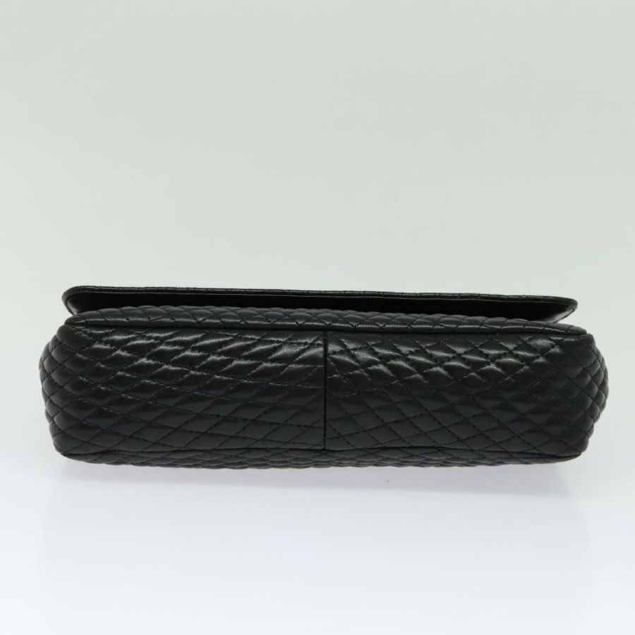 【日本直送】BALLY 鏈條單肩包 皮革 黑色 金色 正品 141002-4