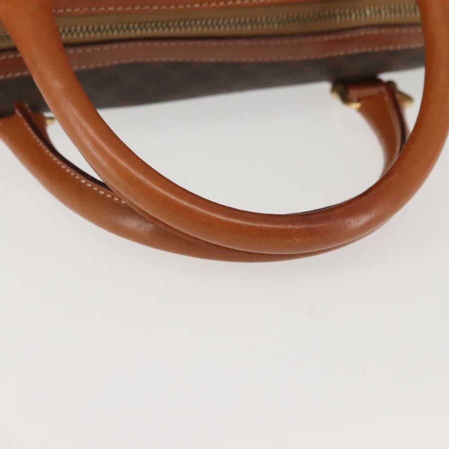 【日本直送】CELINE Macadam帆布波士頓包 PVC棕色金色 正品 SW1520-6