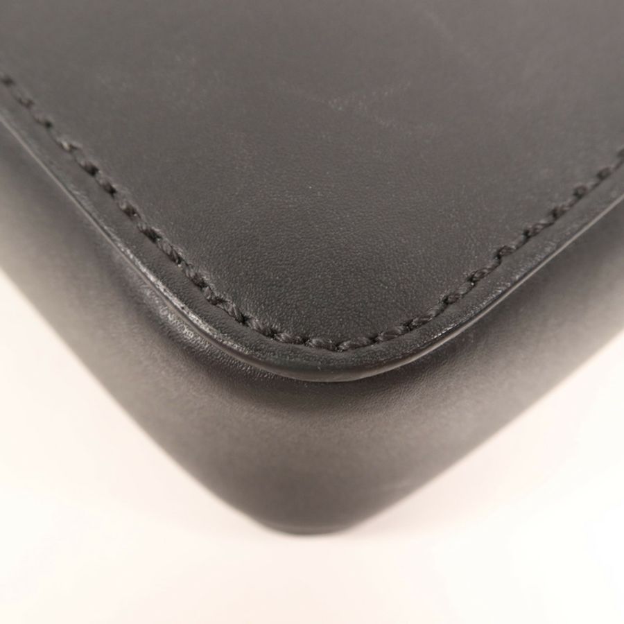 Valentino 【激減優惠】牛皮皮革Shoulder Bag銀扣肩背袋-8