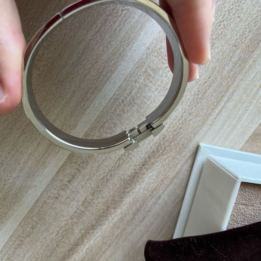 Hermès Clic H琺瑯手環-7