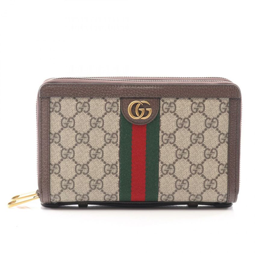 GUCCI Ophidia 旅行包 GG Supreme Around 長版皮夾 75161096IWT8745 皮革-0