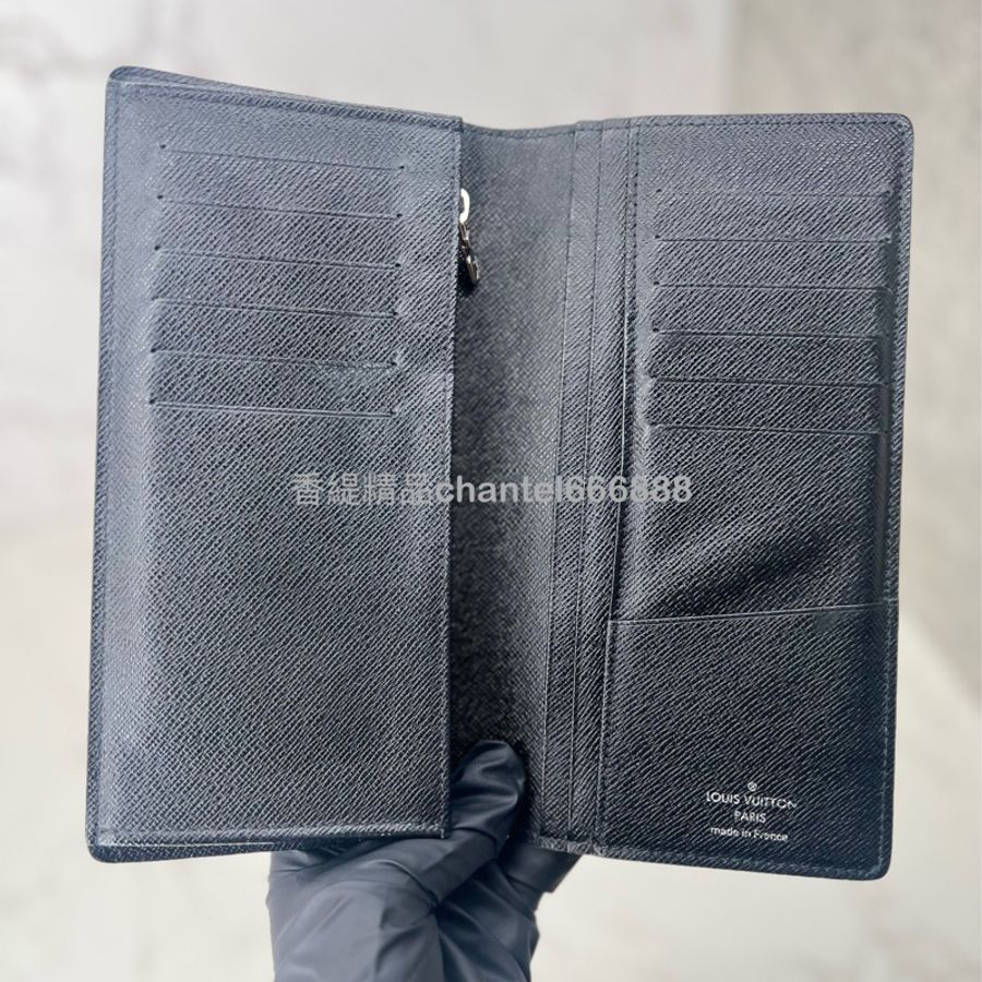💗香緹國際精品💗 538 LV ｜ 黑棋盤格對折長夾-5