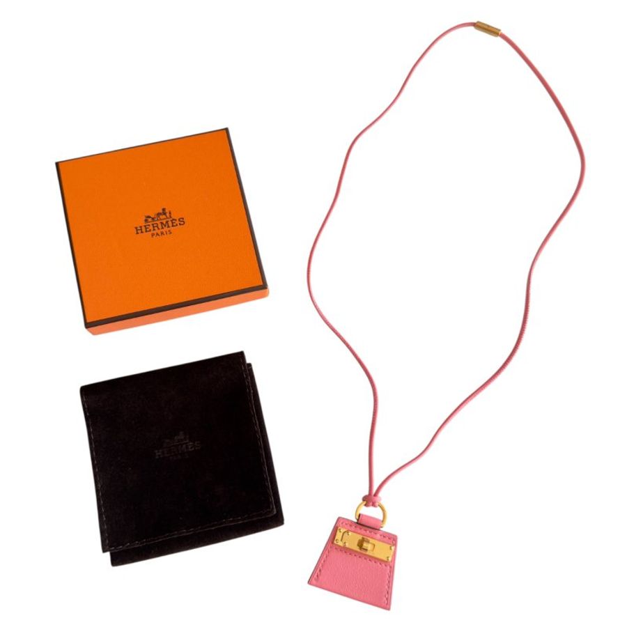 HERMES MonPetitKelly 凱莉包 頸鏈 掛飾-0