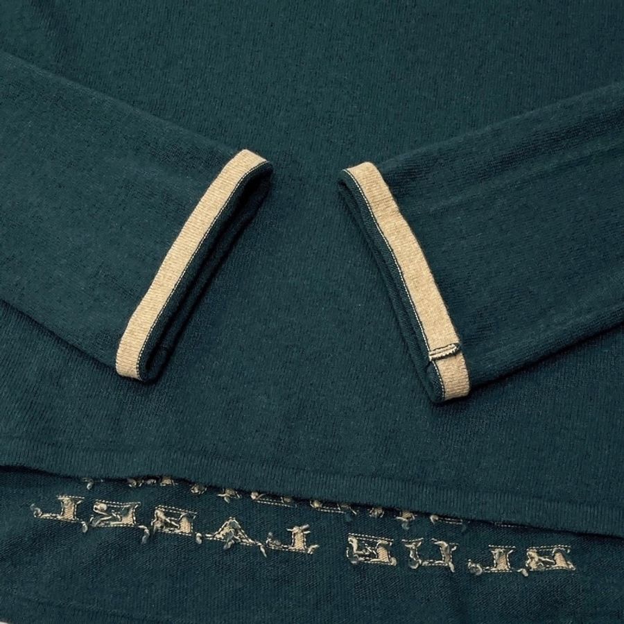 Burberry 藍標 字母羊絨混羊毛戰馬上衣-4