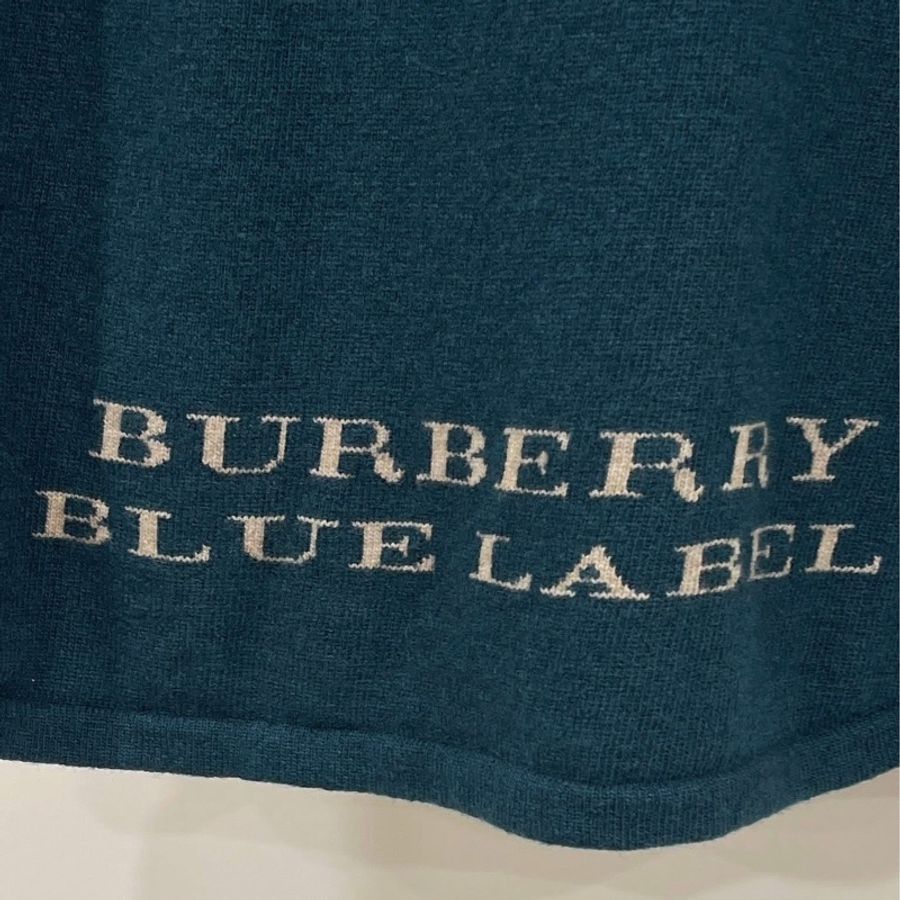Burberry 藍標 字母羊絨混羊毛戰馬上衣-6