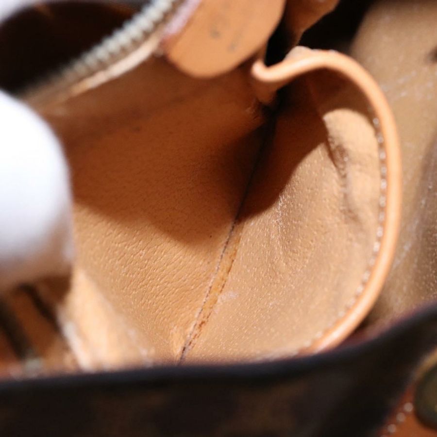 【日本直送】CELINE Macadam帆布肩背包 PVC皮革 棕色 金色 正品 141402-21