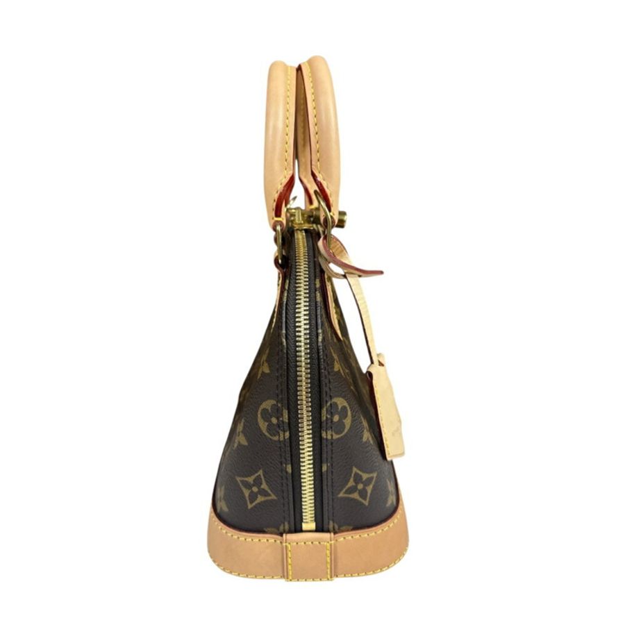 Louis Vuitton Alma BB Monogram 肩背包,M53152,棕色,女款,LOUIS VUITTON,兩用-3