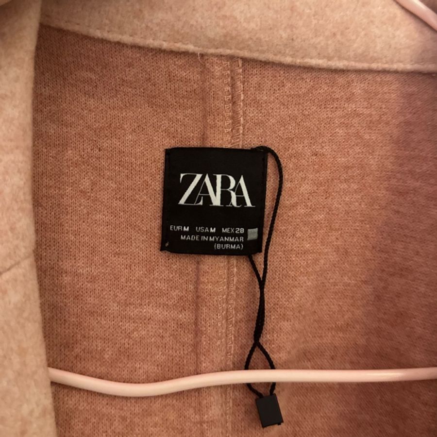 Zara 好看,長版大外套M號-2