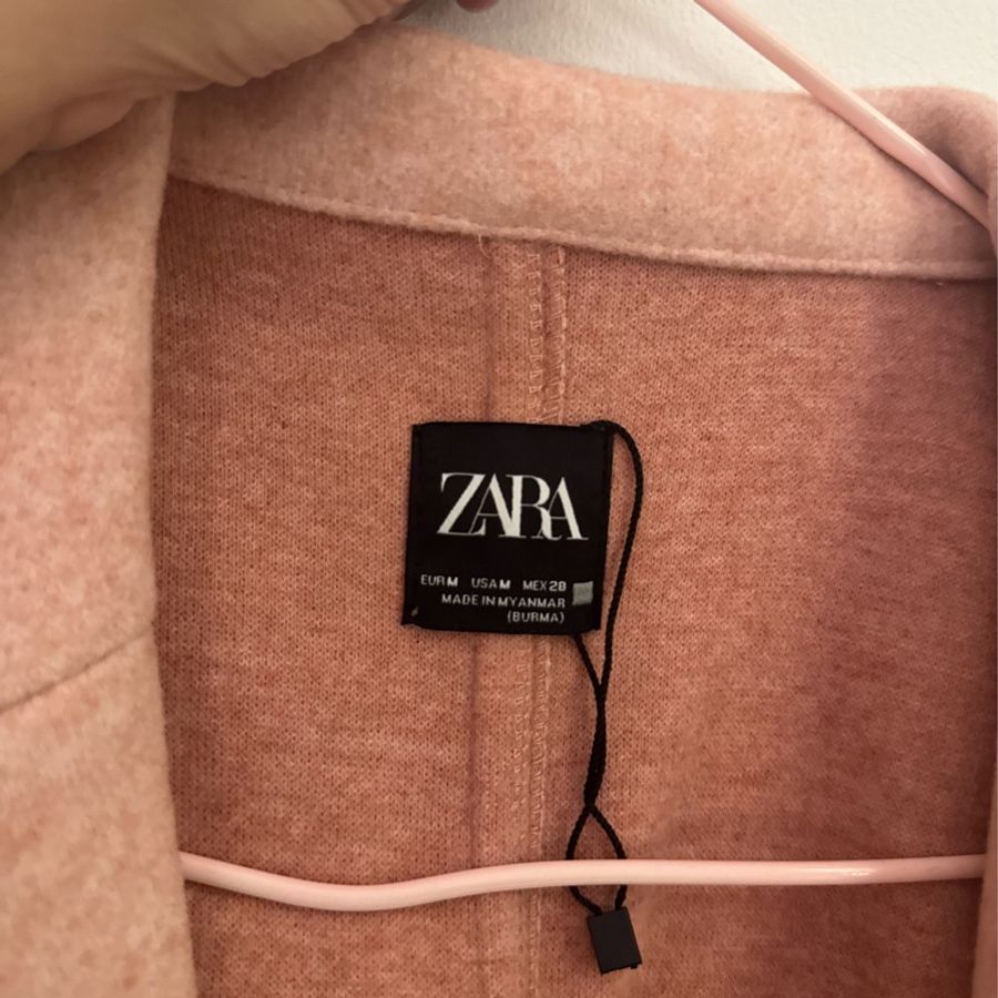 Zara 好看,長版大外套M號-5