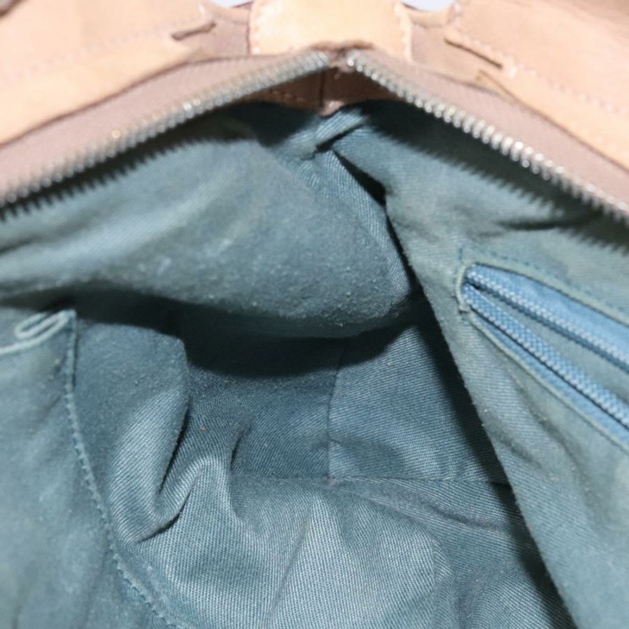 【日本直送】Salvatore Ferragamo Gancini 手提包 皮革 米色 銀色 正品 141104-18