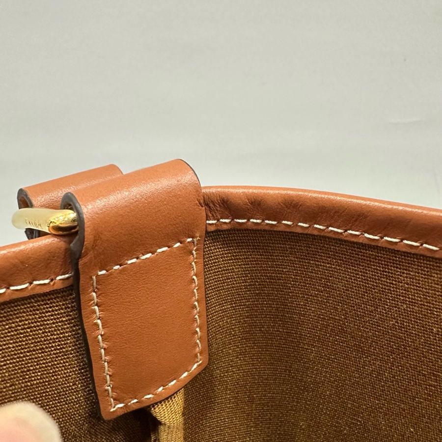 Celine 191442 老花凱旋門金釦水桶包TRIOMPHE BUCKET-20