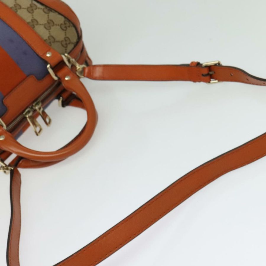 【日本直送】GUCCI GG帆布手提包 兩用 米色/金色 269876 正品 141858-8