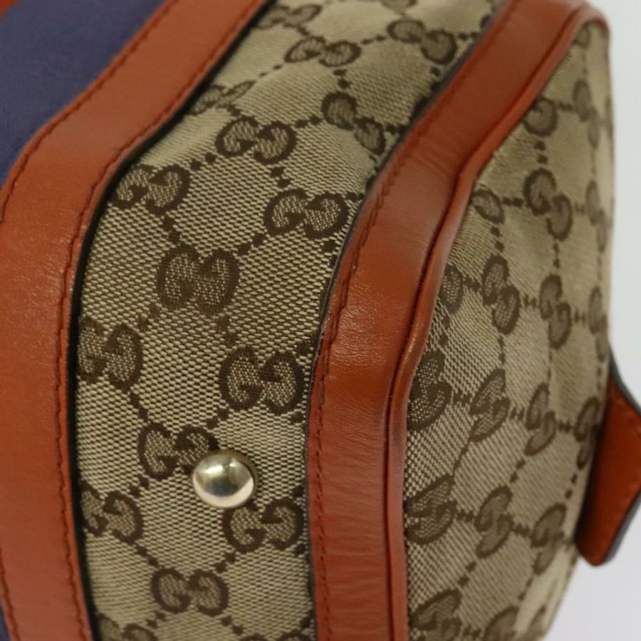 【日本直送】GUCCI GG帆布手提包 兩用 米色/金色 269876 正品 141858-9