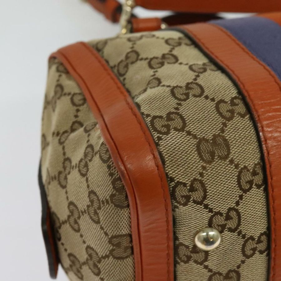 【日本直送】GUCCI GG帆布手提包 兩用 米色/金色 269876 正品 141858-16