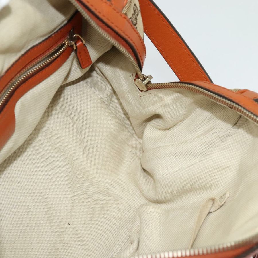 【日本直送】GUCCI GG帆布手提包 兩用 米色/金色 269876 正品 141858-19