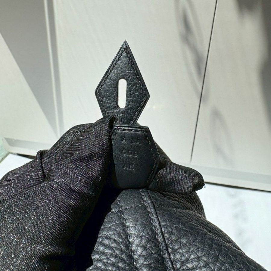 Hermes 銀釦黑皮bolide 31-5