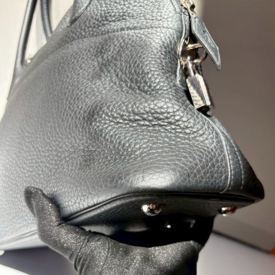 Hermes 銀釦黑皮bolide 31-12