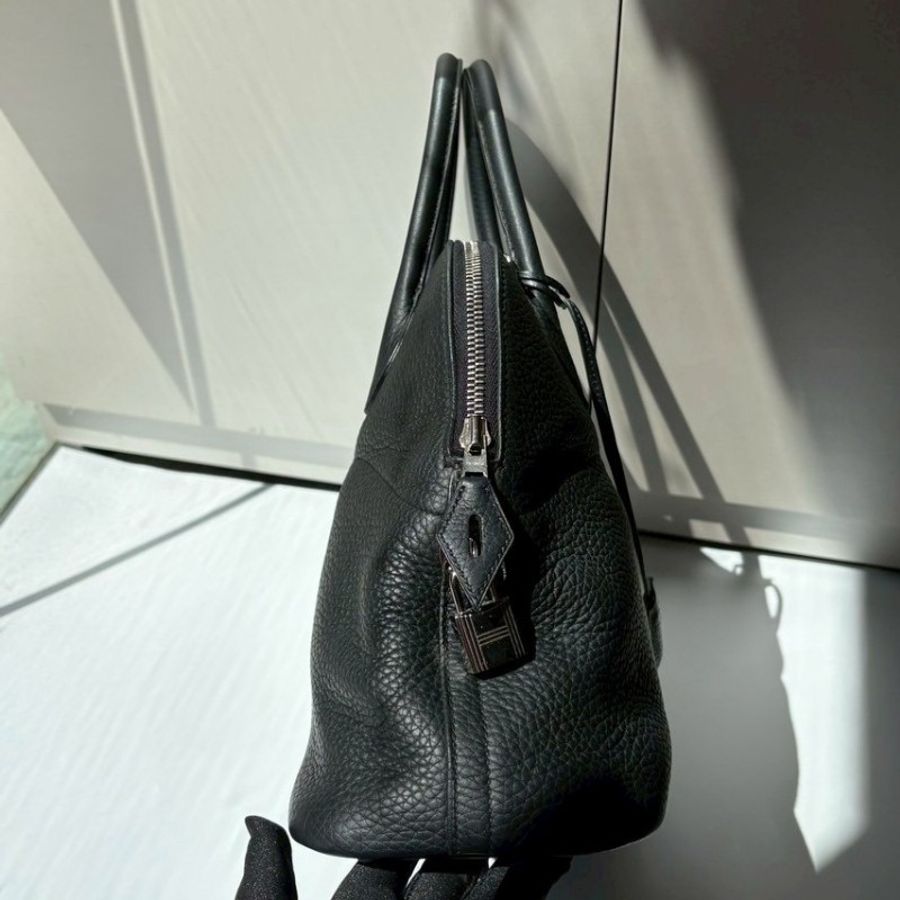 Hermes 銀釦黑皮bolide 31-13