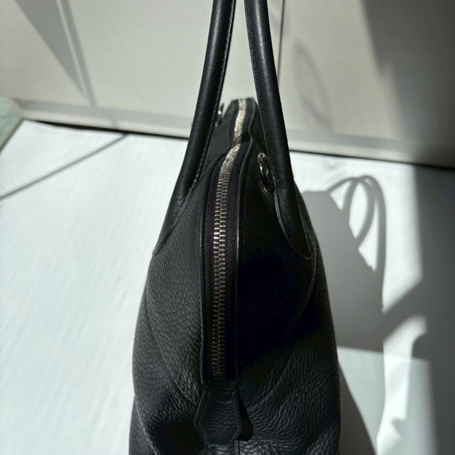 Hermes 銀釦黑皮bolide 31-15