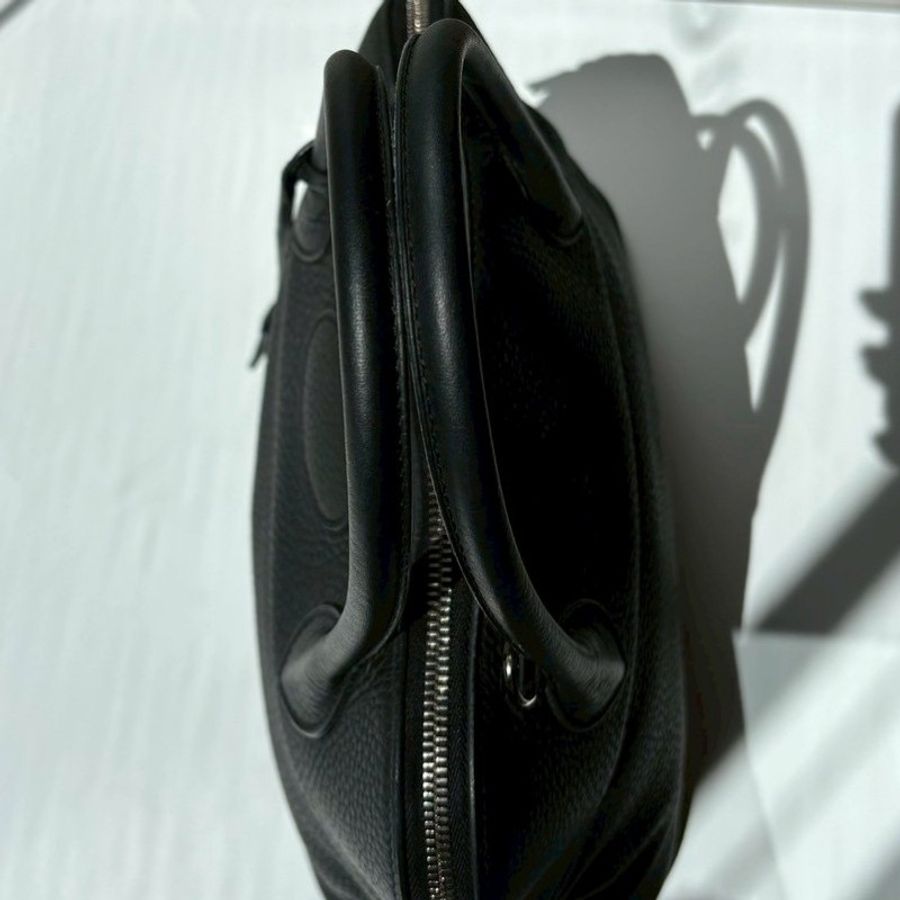 Hermes 銀釦黑皮bolide 31-16