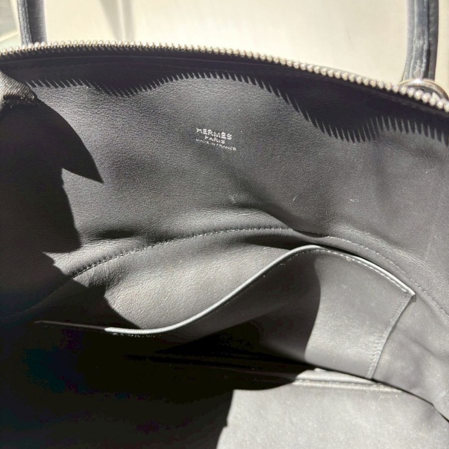 Hermes 銀釦黑皮bolide 31-21