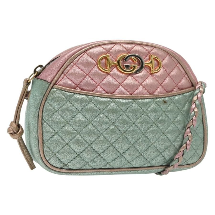 【日本直送】GUCCI Zumi 單肩包 皮革 多色 金色 正品 142011-0