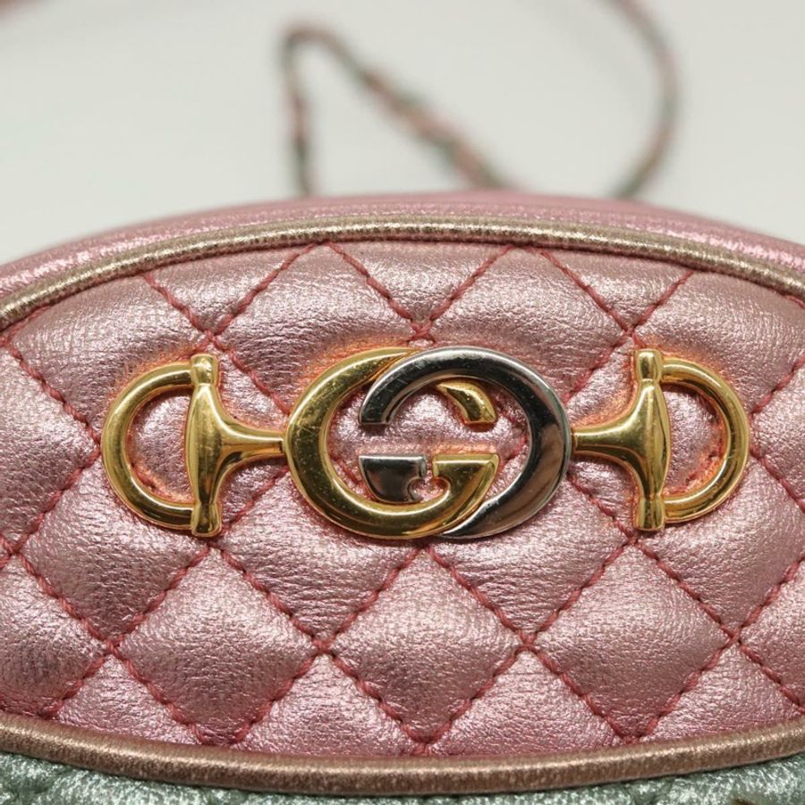 【日本直送】GUCCI Zumi 單肩包 皮革 多色 金色 正品 142011-17
