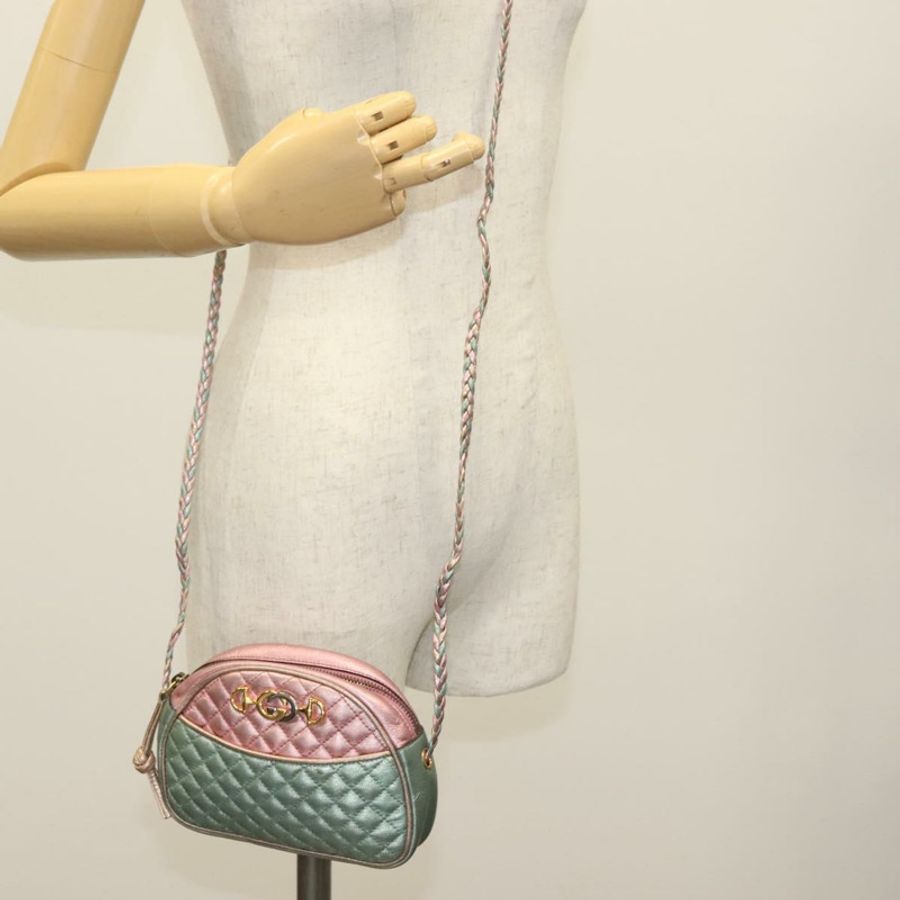 【日本直送】GUCCI Zumi 單肩包 皮革 多色 金色 正品 142011-21