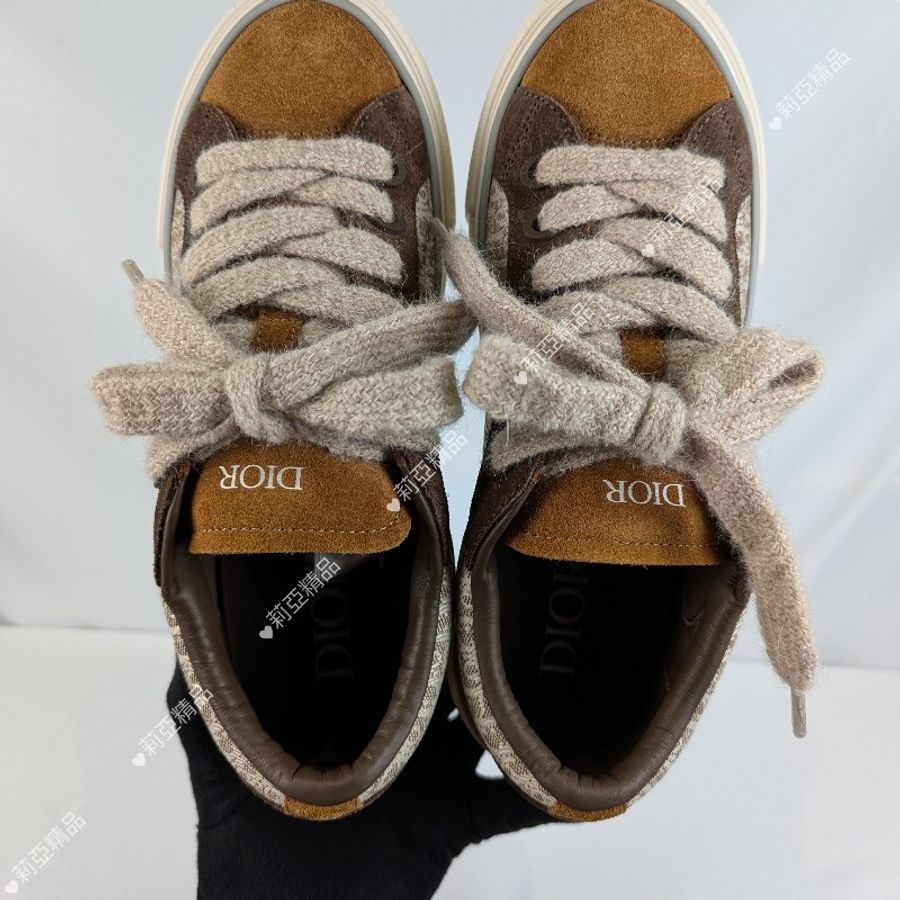 莉亞精品♡Dior B33厚底帆布鞋 尺碼42 全新閒置-4
