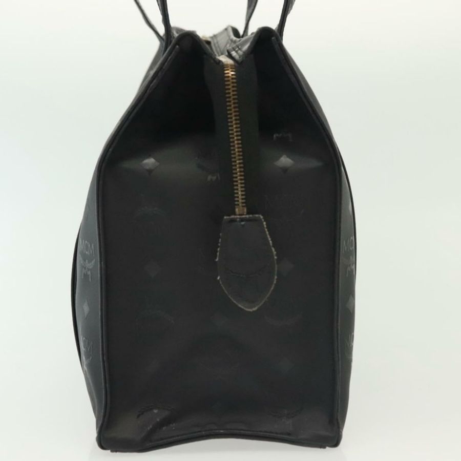 【日本直送】MCM Vicetos Logoogram 肩背包 PVC 皮革 黑色 金色 正品 141816-2