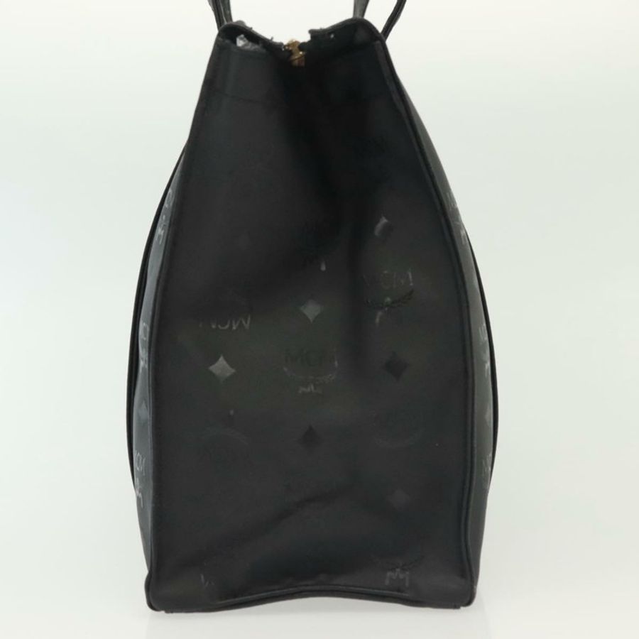 【日本直送】MCM Vicetos Logoogram 肩背包 PVC 皮革 黑色 金色 正品 141816-3
