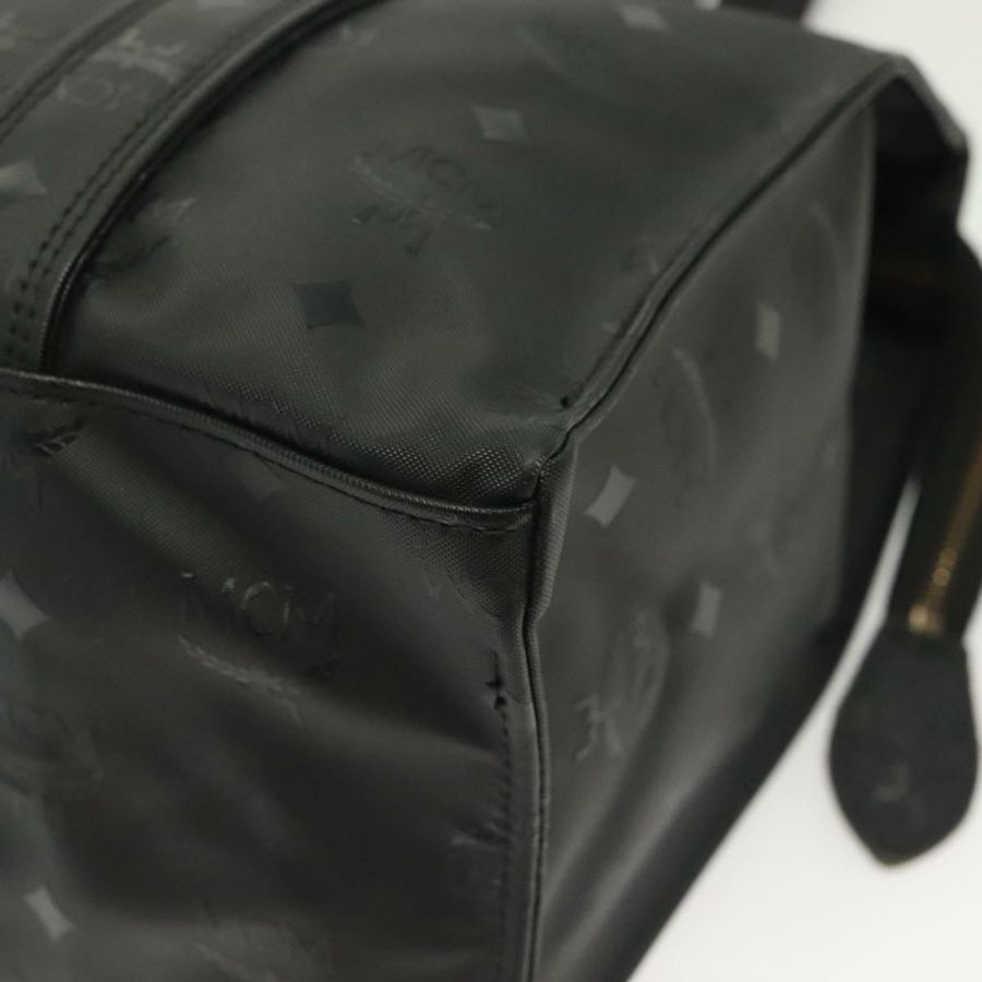 【日本直送】MCM Vicetos Logoogram 肩背包 PVC 皮革 黑色 金色 正品 141816-13