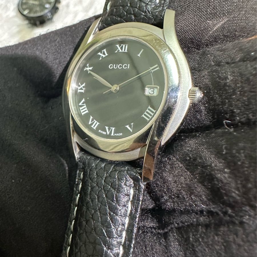 出清優惠 GUCCI 男仕簡約設計石英錶-16