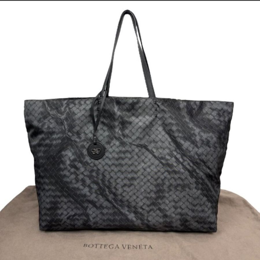 Bottega Veneta尼龍布印花托特包-0