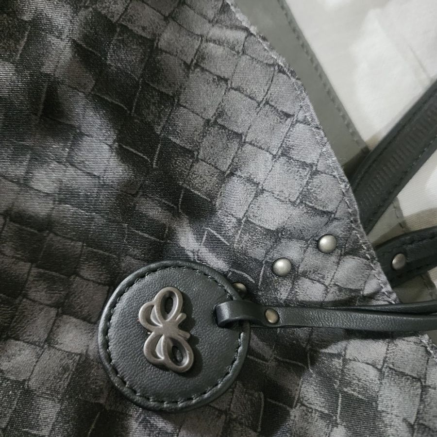 Bottega Veneta尼龍布印花托特包-10