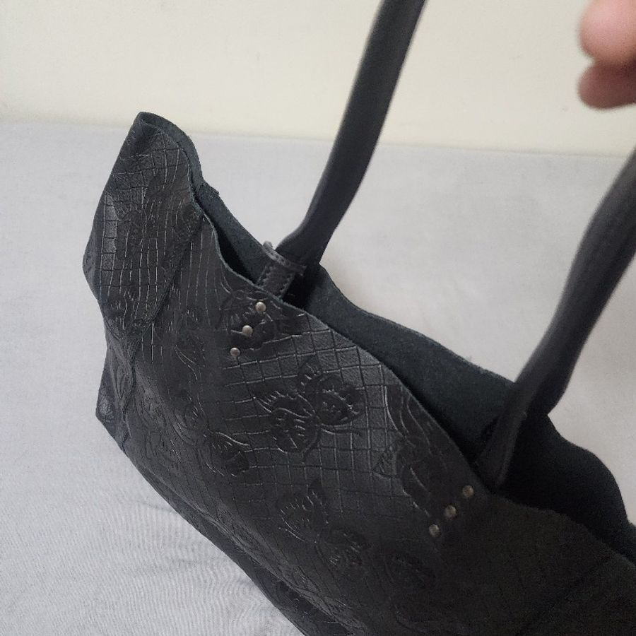 Bottega Veneta牛皮印花托特包-1