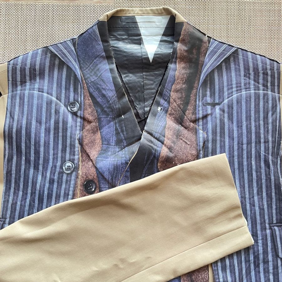 COMME des Garçons Homme Plus印花 大衣 外套-7
