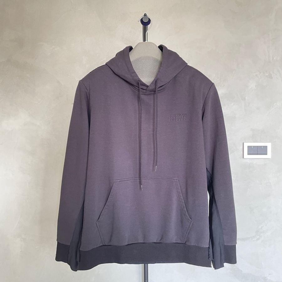 Maison Margiela 拼接 西裝 衛衣 黑-0