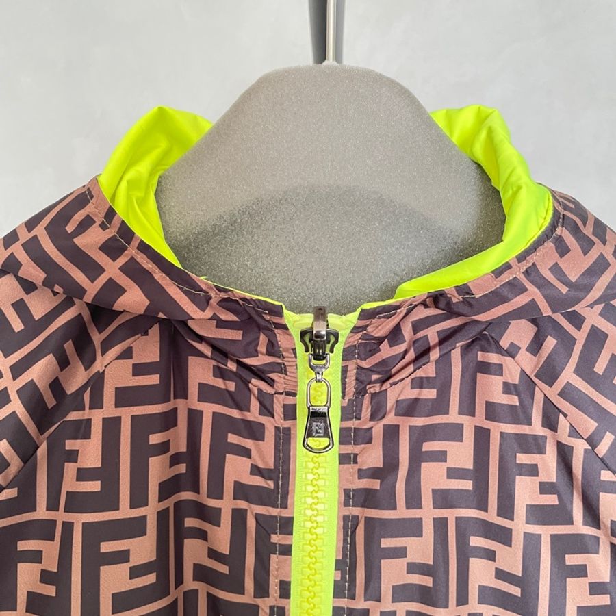 FENDI 童裝 雙面風衣 老花-1