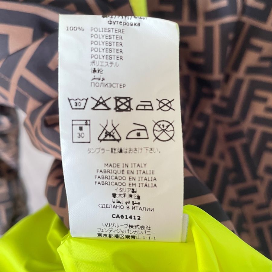 FENDI 童裝 雙面風衣 老花-7