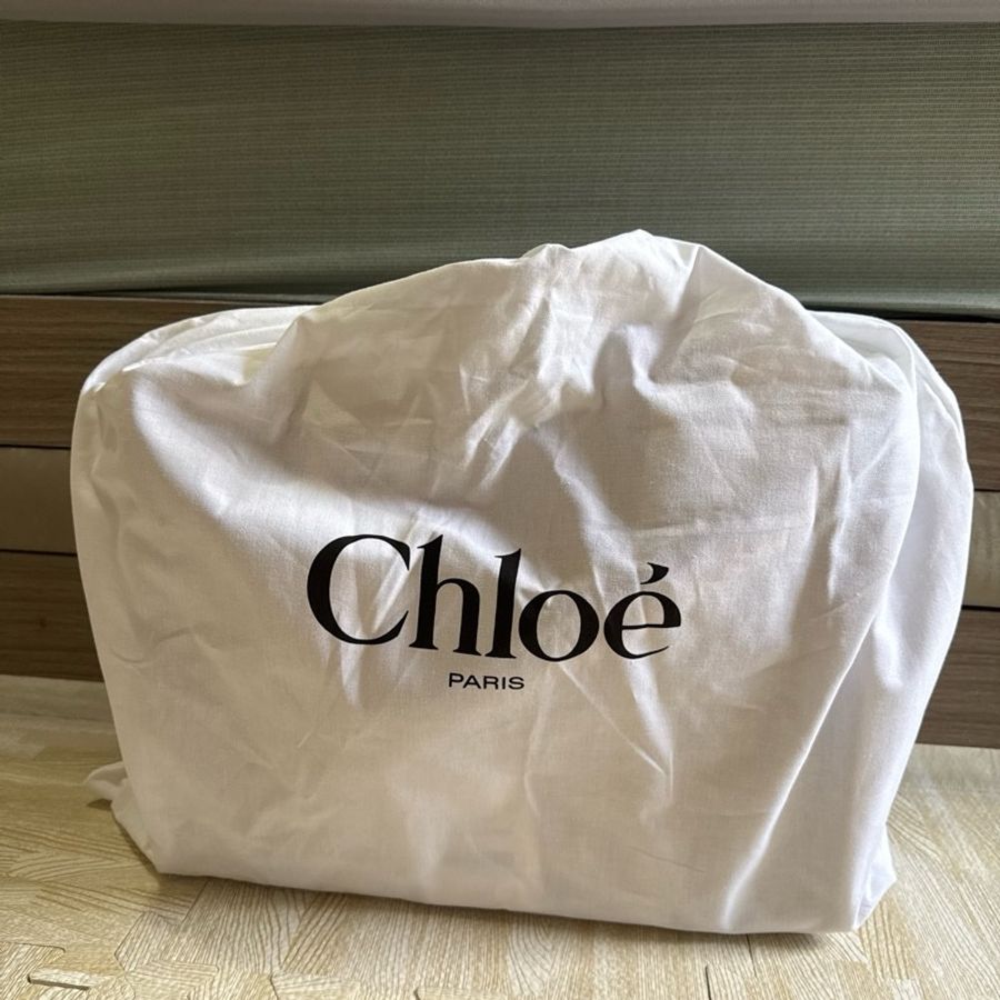 chloe woody中號托特包-4