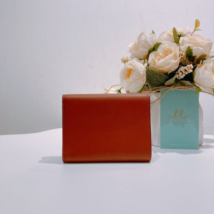 TW4471 Loewe 羅意威&宮崎駿聯名 短款錢包 小狗茵茵圖案Howl's Heen Trifold Wallet-1