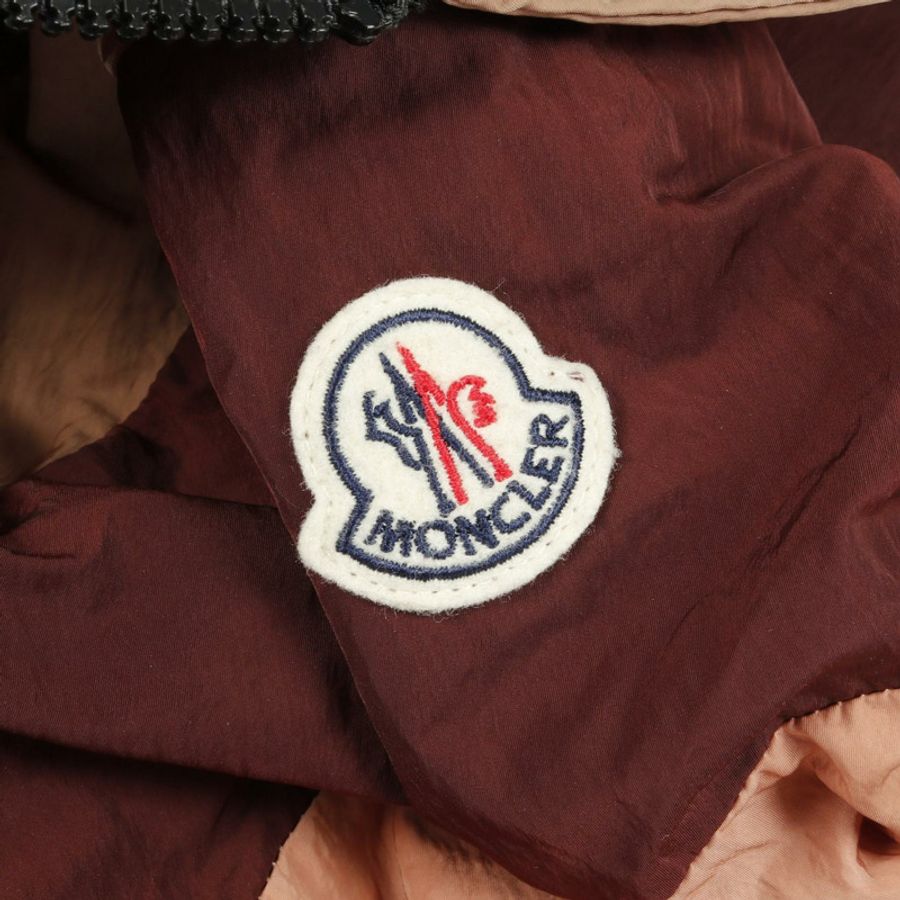 MONCLER ZINZOLIN 其他外套 尼龍 棕色 波爾多紅 二手 女士-4